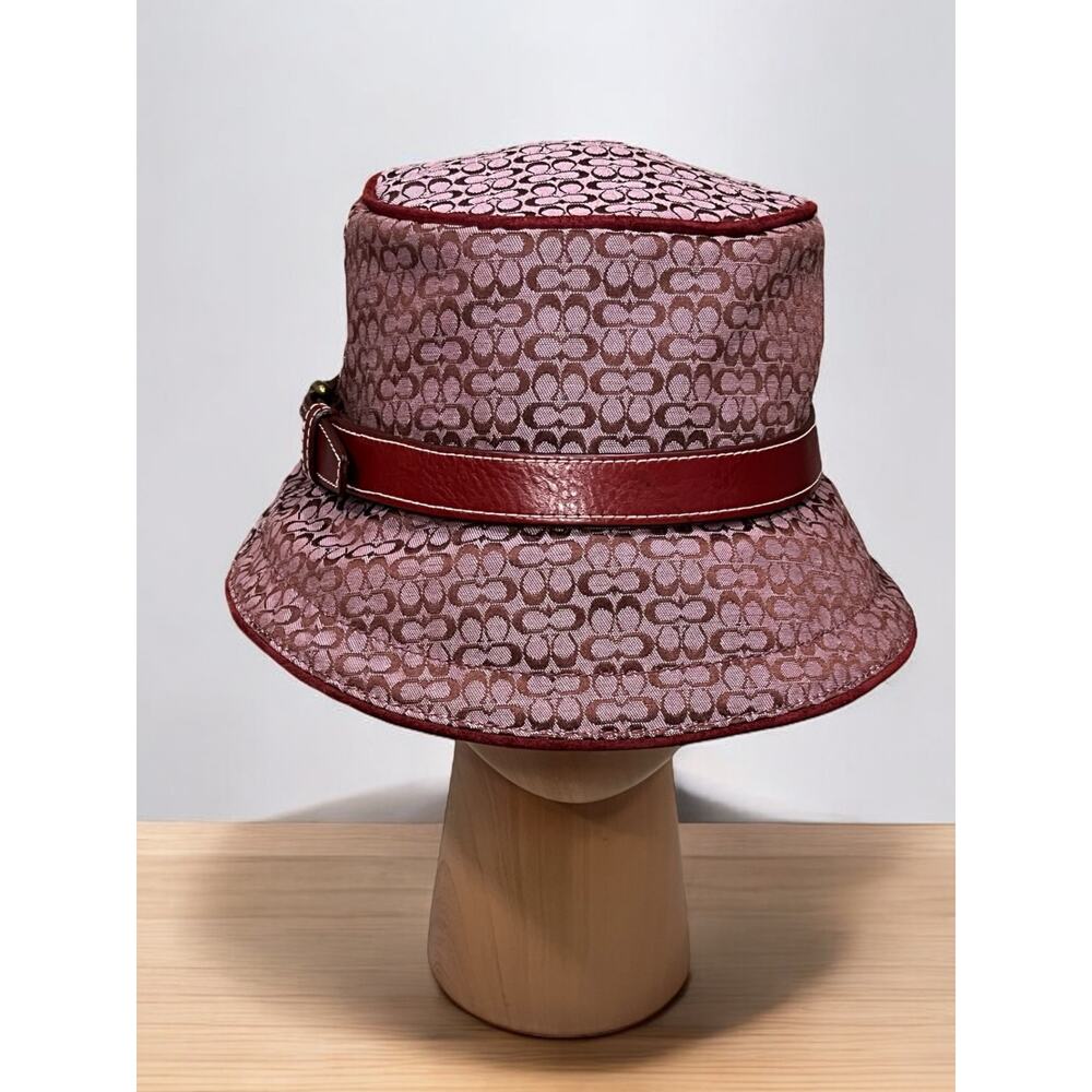 Y2K Coach FS2793 Mini Signature Crusher Hat Size P/S - Picture 4 of 7